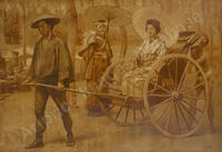 The rickshaw - s.d.
